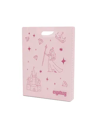 ERGOBAG | Heftebox Dinosaurier | rosa